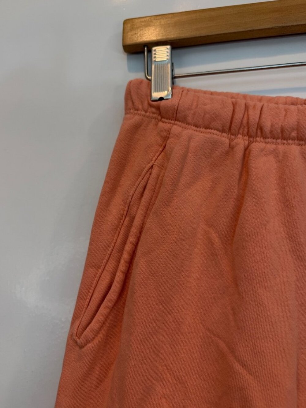 Spiritual Gangster Women's Coral Orange Jogger Sweatpant Size Medium 100% Cotton - Picture 4 of 7